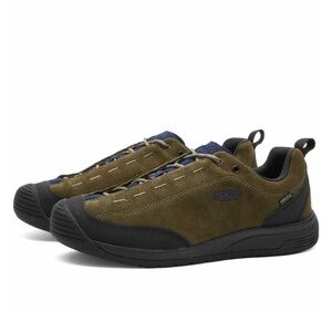 Keen Men's Jasper II WP Sneakers in Canteen/Naval Academy